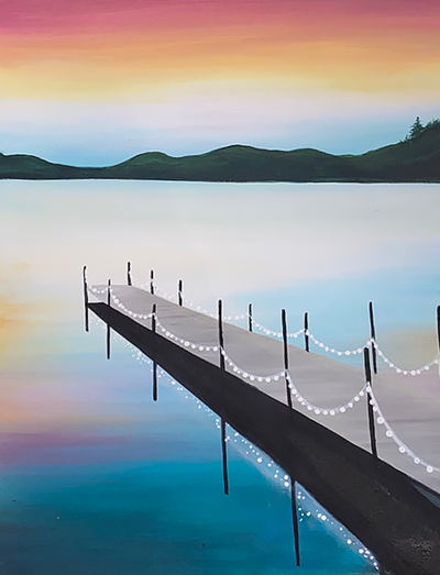 Outdoor Lakehouse - Paint at Home Kit