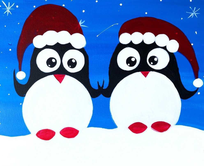 Peppy Penguins - Paint at Home Kit