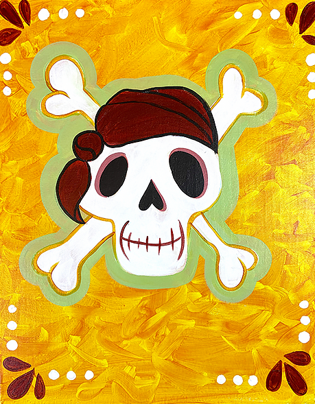 Pirate Birthday - Paint at Home Kit