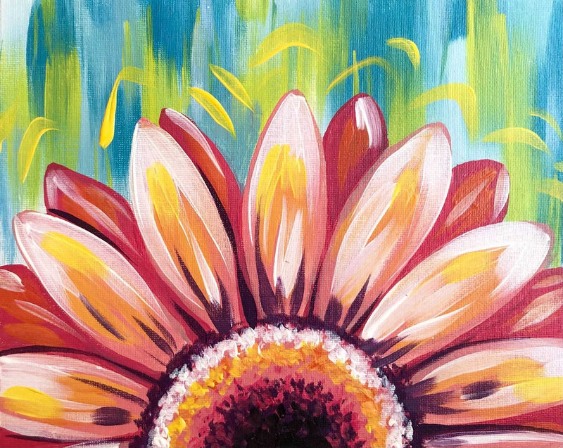 Sun Streaked Flower - Paint at Home Kit