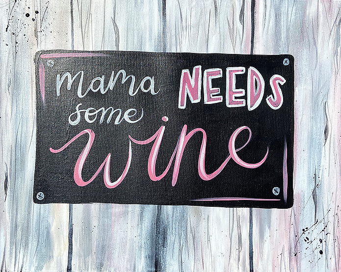 Wine Not? - Paint at Home Kit