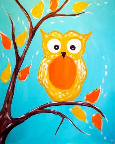 Wise Young Owl - Paint at Home Kit