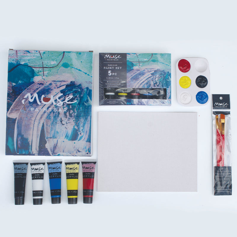 Acrylic Paint Supply Kit